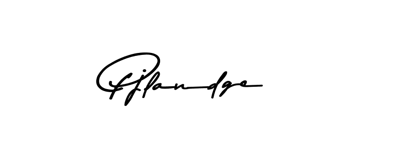 How to make Pjlandge signature? Asem Kandis PERSONAL USE is a professional autograph style. Create handwritten signature for Pjlandge name. Pjlandge signature style 9 images and pictures png