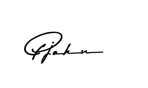 Create a beautiful signature design for name Pjohn. With this signature (Asem Kandis PERSONAL USE) fonts, you can make a handwritten signature for free. Pjohn signature style 9 images and pictures png