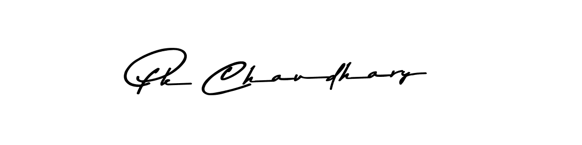 Also You can easily find your signature by using the search form. We will create Pk Chaudhary name handwritten signature images for you free of cost using Asem Kandis PERSONAL USE sign style. Pk Chaudhary signature style 9 images and pictures png