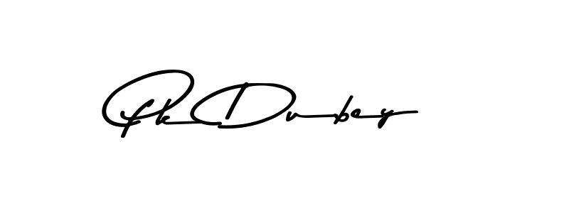 How to make Pk Dubey signature? Asem Kandis PERSONAL USE is a professional autograph style. Create handwritten signature for Pk Dubey name. Pk Dubey signature style 9 images and pictures png