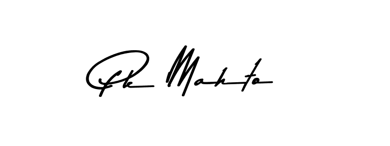 How to make Pk Mahto signature? Asem Kandis PERSONAL USE is a professional autograph style. Create handwritten signature for Pk Mahto name. Pk Mahto signature style 9 images and pictures png