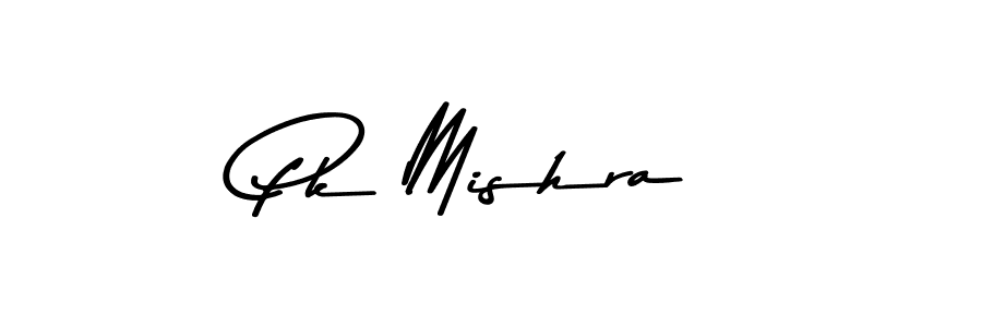 Pk Mishra stylish signature style. Best Handwritten Sign (Asem Kandis PERSONAL USE) for my name. Handwritten Signature Collection Ideas for my name Pk Mishra. Pk Mishra signature style 9 images and pictures png