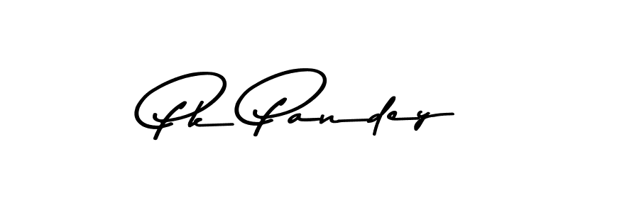 Create a beautiful signature design for name Pk Pandey. With this signature (Asem Kandis PERSONAL USE) fonts, you can make a handwritten signature for free. Pk Pandey signature style 9 images and pictures png