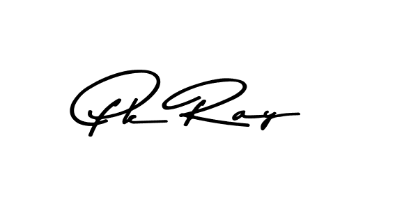 Create a beautiful signature design for name Pk Ray. With this signature (Asem Kandis PERSONAL USE) fonts, you can make a handwritten signature for free. Pk Ray signature style 9 images and pictures png