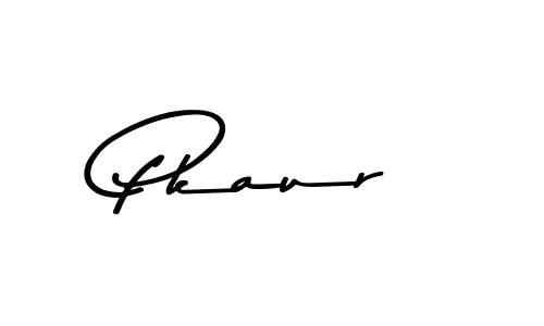 Design your own signature with our free online signature maker. With this signature software, you can create a handwritten (Asem Kandis PERSONAL USE) signature for name Pkaur. Pkaur signature style 9 images and pictures png