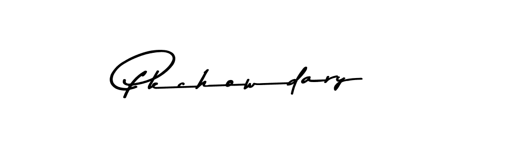 Also we have Pkchowdary name is the best signature style. Create professional handwritten signature collection using Asem Kandis PERSONAL USE autograph style. Pkchowdary signature style 9 images and pictures png