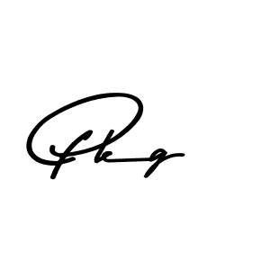 Make a beautiful signature design for name Pkg. With this signature (Asem Kandis PERSONAL USE) style, you can create a handwritten signature for free. Pkg signature style 9 images and pictures png