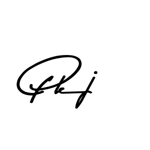 The best way (Asem Kandis PERSONAL USE) to make a short signature is to pick only two or three words in your name. The name Pkj include a total of six letters. For converting this name. Pkj signature style 9 images and pictures png