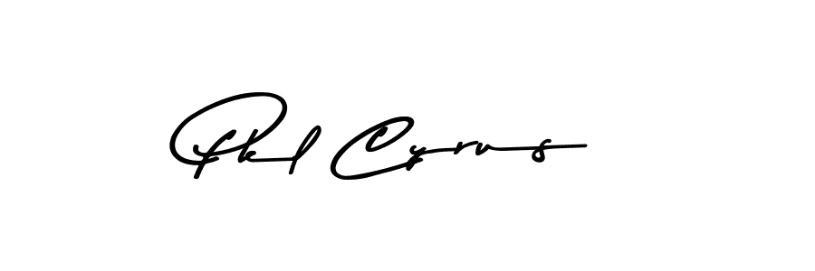 Use a signature maker to create a handwritten signature online. With this signature software, you can design (Asem Kandis PERSONAL USE) your own signature for name Pkl Cyrus. Pkl Cyrus signature style 9 images and pictures png