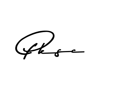 if you are searching for the best signature style for your name Pksc. so please give up your signature search. here we have designed multiple signature styles  using Asem Kandis PERSONAL USE. Pksc signature style 9 images and pictures png