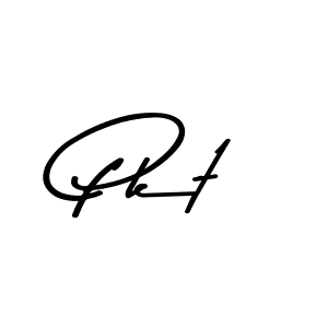 Create a beautiful signature design for name Pkt. With this signature (Asem Kandis PERSONAL USE) fonts, you can make a handwritten signature for free. Pkt signature style 9 images and pictures png