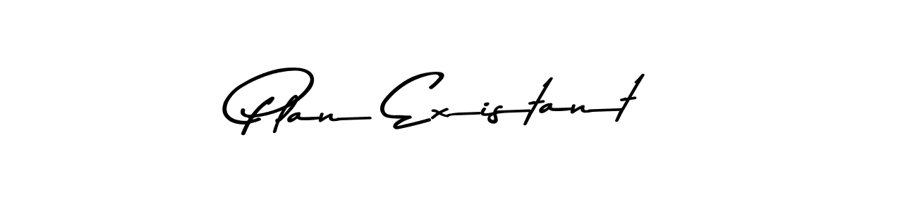 Create a beautiful signature design for name Plan Existant. With this signature (Asem Kandis PERSONAL USE) fonts, you can make a handwritten signature for free. Plan Existant signature style 9 images and pictures png