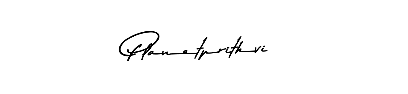 Design your own signature with our free online signature maker. With this signature software, you can create a handwritten (Asem Kandis PERSONAL USE) signature for name Planetprithvi. Planetprithvi signature style 9 images and pictures png