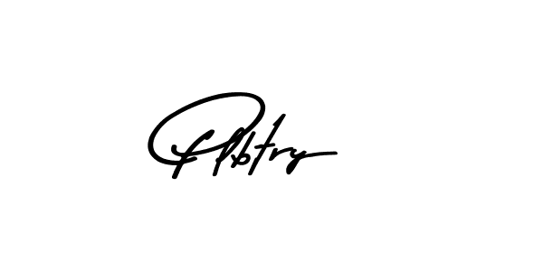 How to make Plbtry signature? Asem Kandis PERSONAL USE is a professional autograph style. Create handwritten signature for Plbtry name. Plbtry signature style 9 images and pictures png