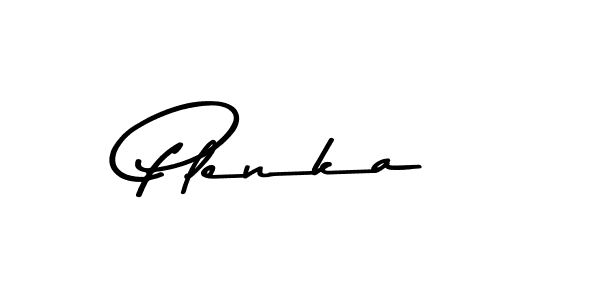 Use a signature maker to create a handwritten signature online. With this signature software, you can design (Asem Kandis PERSONAL USE) your own signature for name Plenka. Plenka signature style 9 images and pictures png