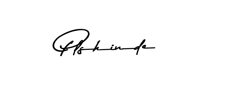 Similarly Asem Kandis PERSONAL USE is the best handwritten signature design. Signature creator online .You can use it as an online autograph creator for name Plshinde. Plshinde signature style 9 images and pictures png