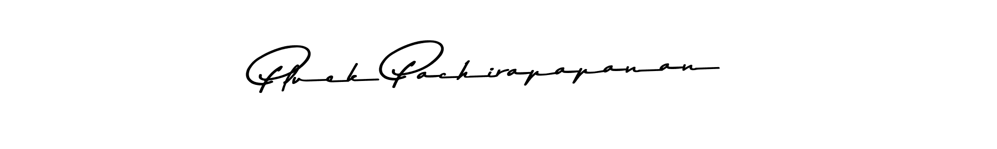 Pluek Pachirapapanan stylish signature style. Best Handwritten Sign (Asem Kandis PERSONAL USE) for my name. Handwritten Signature Collection Ideas for my name Pluek Pachirapapanan. Pluek Pachirapapanan signature style 9 images and pictures png
