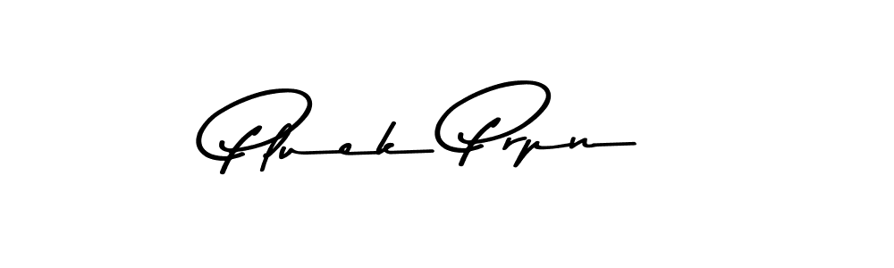 Here are the top 10 professional signature styles for the name Pluek Prpn. These are the best autograph styles you can use for your name. Pluek Prpn signature style 9 images and pictures png