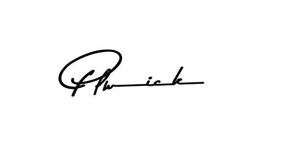 Also we have Plwick name is the best signature style. Create professional handwritten signature collection using Asem Kandis PERSONAL USE autograph style. Plwick signature style 9 images and pictures png