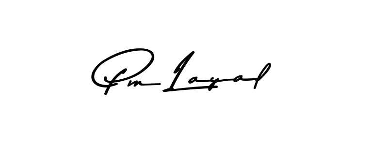 The best way (Asem Kandis PERSONAL USE) to make a short signature is to pick only two or three words in your name. The name Pm Layal include a total of six letters. For converting this name. Pm Layal signature style 9 images and pictures png