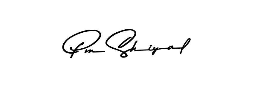 Design your own signature with our free online signature maker. With this signature software, you can create a handwritten (Asem Kandis PERSONAL USE) signature for name Pm Shiyal. Pm Shiyal signature style 9 images and pictures png