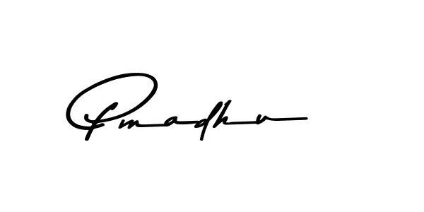 This is the best signature style for the Pmadhu name. Also you like these signature font (Asem Kandis PERSONAL USE). Mix name signature. Pmadhu signature style 9 images and pictures png