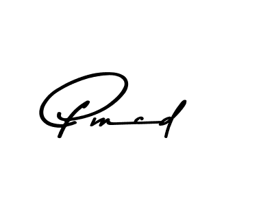 Design your own signature with our free online signature maker. With this signature software, you can create a handwritten (Asem Kandis PERSONAL USE) signature for name Pmcd. Pmcd signature style 9 images and pictures png
