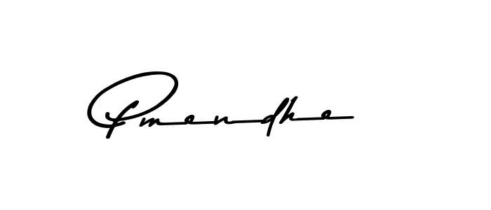 if you are searching for the best signature style for your name Pmendhe. so please give up your signature search. here we have designed multiple signature styles  using Asem Kandis PERSONAL USE. Pmendhe signature style 9 images and pictures png