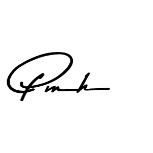 Also You can easily find your signature by using the search form. We will create Pmh name handwritten signature images for you free of cost using Asem Kandis PERSONAL USE sign style. Pmh signature style 9 images and pictures png