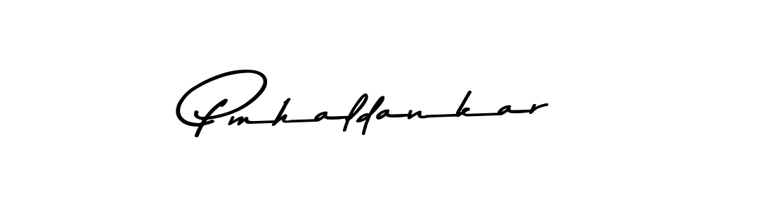 Use a signature maker to create a handwritten signature online. With this signature software, you can design (Asem Kandis PERSONAL USE) your own signature for name Pmhaldankar. Pmhaldankar signature style 9 images and pictures png