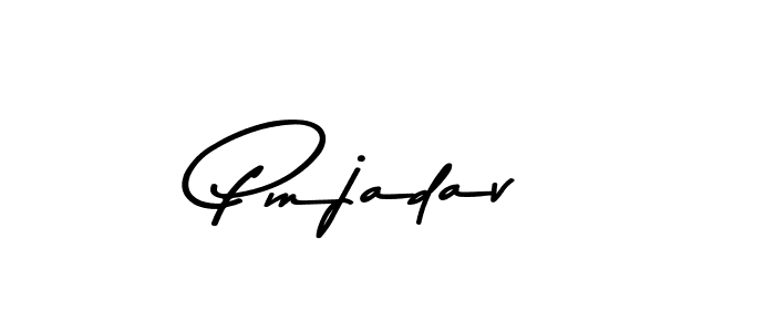 Make a beautiful signature design for name Pmjadav. With this signature (Asem Kandis PERSONAL USE) style, you can create a handwritten signature for free. Pmjadav signature style 9 images and pictures png