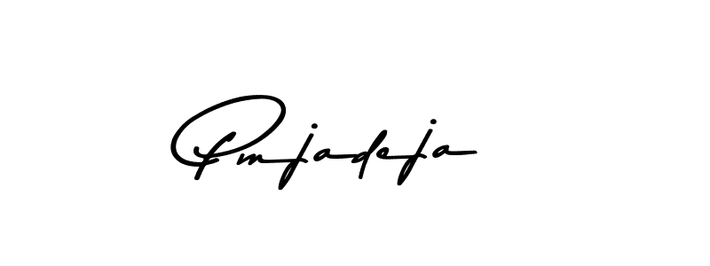 Make a beautiful signature design for name Pmjadeja. With this signature (Asem Kandis PERSONAL USE) style, you can create a handwritten signature for free. Pmjadeja signature style 9 images and pictures png