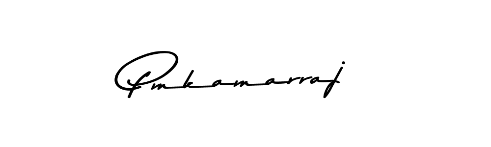 Make a beautiful signature design for name Pmkamarraj. With this signature (Asem Kandis PERSONAL USE) style, you can create a handwritten signature for free. Pmkamarraj signature style 9 images and pictures png