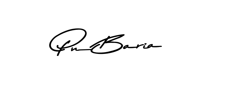 How to Draw Pn Baria signature style? Asem Kandis PERSONAL USE is a latest design signature styles for name Pn Baria. Pn Baria signature style 9 images and pictures png