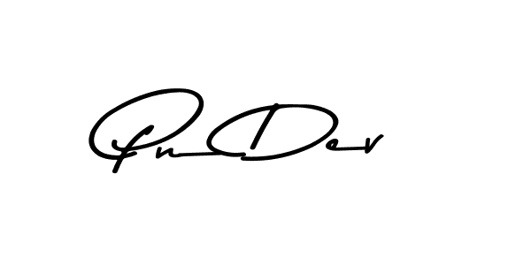 How to make Pn Dev signature? Asem Kandis PERSONAL USE is a professional autograph style. Create handwritten signature for Pn Dev name. Pn Dev signature style 9 images and pictures png