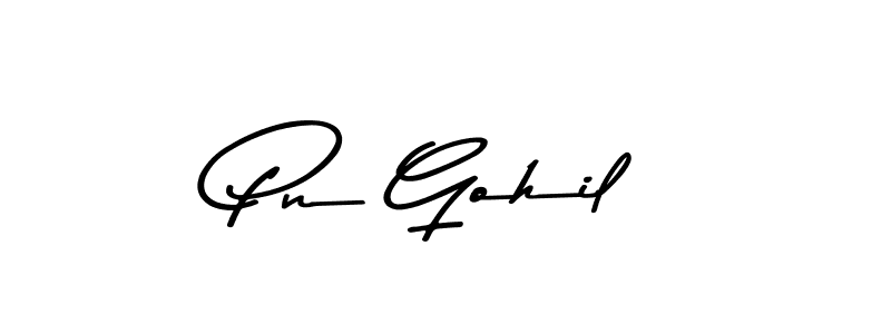Here are the top 10 professional signature styles for the name Pn Gohil. These are the best autograph styles you can use for your name. Pn Gohil signature style 9 images and pictures png