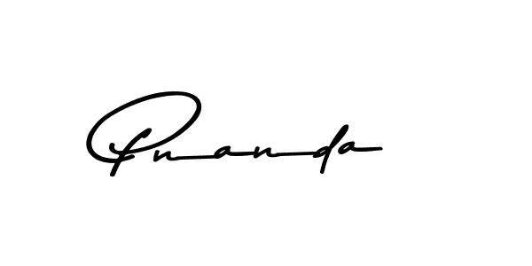 Asem Kandis PERSONAL USE is a professional signature style that is perfect for those who want to add a touch of class to their signature. It is also a great choice for those who want to make their signature more unique. Get Pnanda name to fancy signature for free. Pnanda signature style 9 images and pictures png