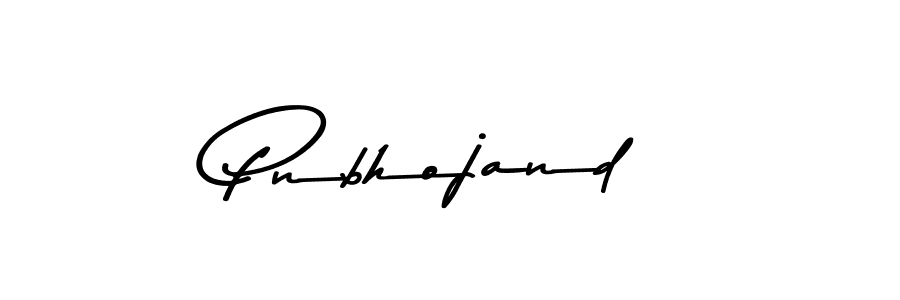 Make a beautiful signature design for name Pnbhojand. Use this online signature maker to create a handwritten signature for free. Pnbhojand signature style 9 images and pictures png