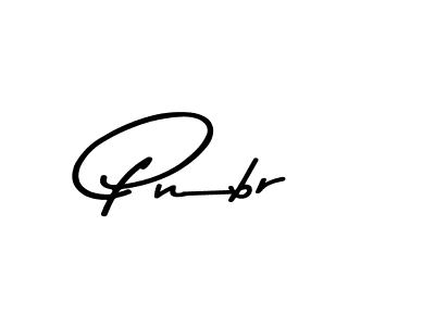 How to make Pnbr name signature. Use Asem Kandis PERSONAL USE style for creating short signs online. This is the latest handwritten sign. Pnbr signature style 9 images and pictures png