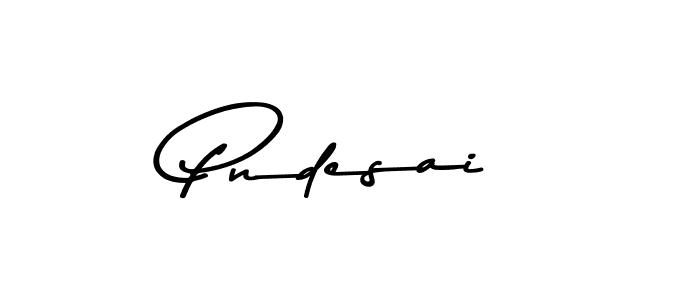 Make a beautiful signature design for name Pndesai. Use this online signature maker to create a handwritten signature for free. Pndesai signature style 9 images and pictures png
