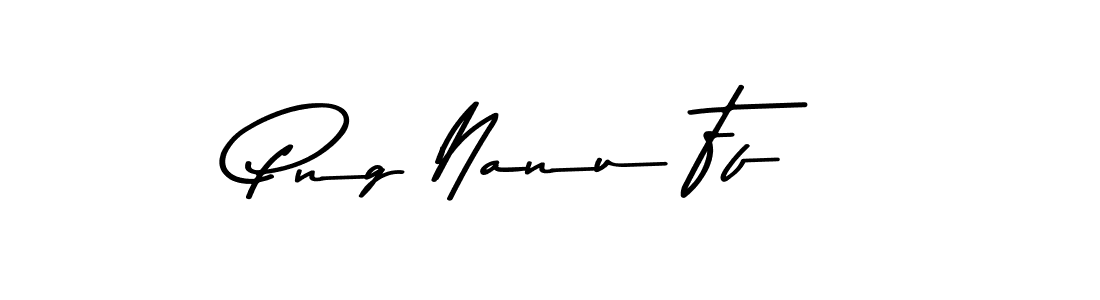 Make a beautiful signature design for name Png Nanu Ff. With this signature (Asem Kandis PERSONAL USE) style, you can create a handwritten signature for free. Png Nanu Ff signature style 9 images and pictures png