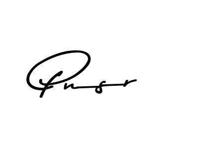 Make a beautiful signature design for name Pnsr. Use this online signature maker to create a handwritten signature for free. Pnsr signature style 9 images and pictures png