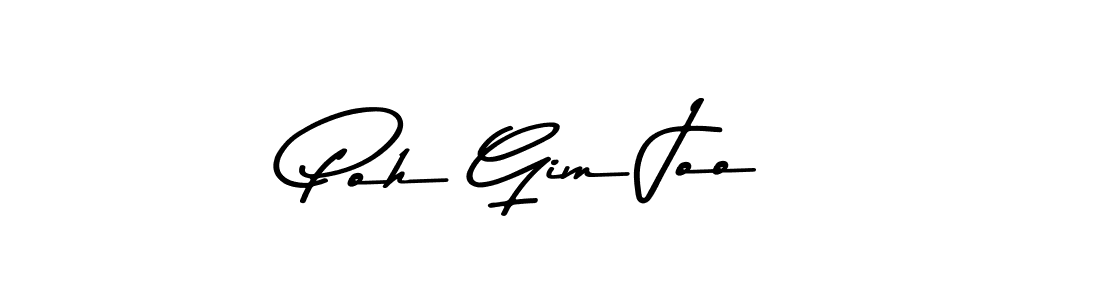 Make a beautiful signature design for name Poh Gim Joo. With this signature (Asem Kandis PERSONAL USE) style, you can create a handwritten signature for free. Poh Gim Joo signature style 9 images and pictures png