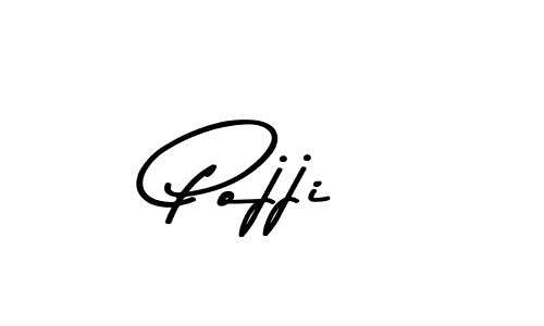 Pojji stylish signature style. Best Handwritten Sign (Asem Kandis PERSONAL USE) for my name. Handwritten Signature Collection Ideas for my name Pojji. Pojji signature style 9 images and pictures png