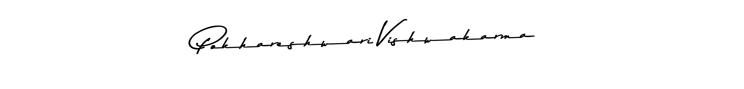 You can use this online signature creator to create a handwritten signature for the name Pokhareshwari Vishwakarma. This is the best online autograph maker. Pokhareshwari Vishwakarma signature style 9 images and pictures png