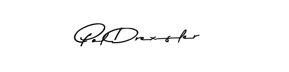 Asem Kandis PERSONAL USE is a professional signature style that is perfect for those who want to add a touch of class to their signature. It is also a great choice for those who want to make their signature more unique. Get Pol Drexsler name to fancy signature for free. Pol Drexsler signature style 9 images and pictures png