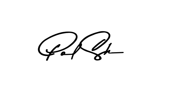 Make a beautiful signature design for name Pol Sh. Use this online signature maker to create a handwritten signature for free. Pol Sh signature style 9 images and pictures png