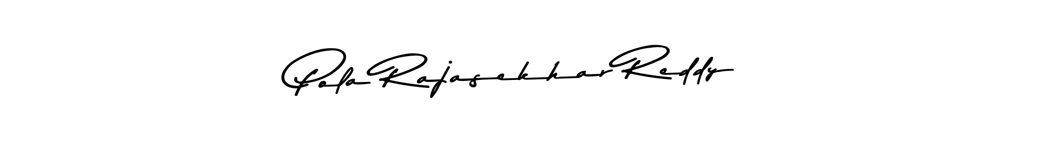 How to make Pola Rajasekhar Reddy signature? Asem Kandis PERSONAL USE is a professional autograph style. Create handwritten signature for Pola Rajasekhar Reddy name. Pola Rajasekhar Reddy signature style 9 images and pictures png
