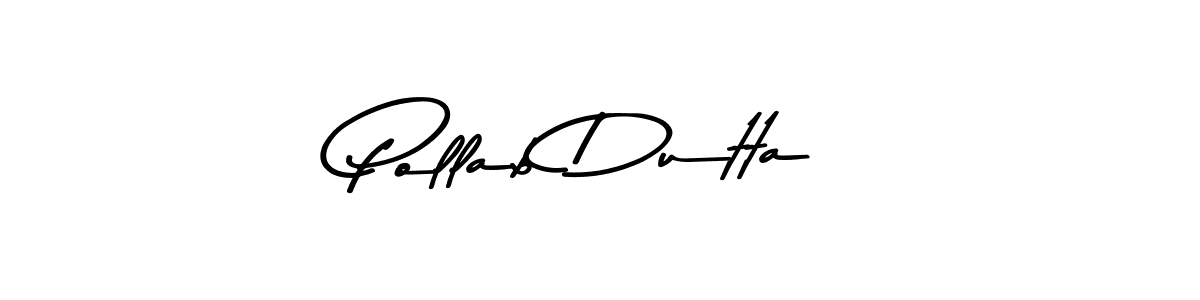 Also we have Pollab Dutta name is the best signature style. Create professional handwritten signature collection using Asem Kandis PERSONAL USE autograph style. Pollab Dutta signature style 9 images and pictures png