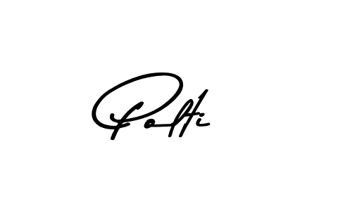 Design your own signature with our free online signature maker. With this signature software, you can create a handwritten (Asem Kandis PERSONAL USE) signature for name Polti. Polti signature style 9 images and pictures png